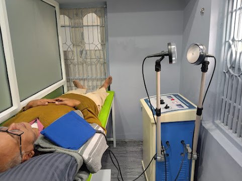 Guided rehabilitation session at Physio One Clinic